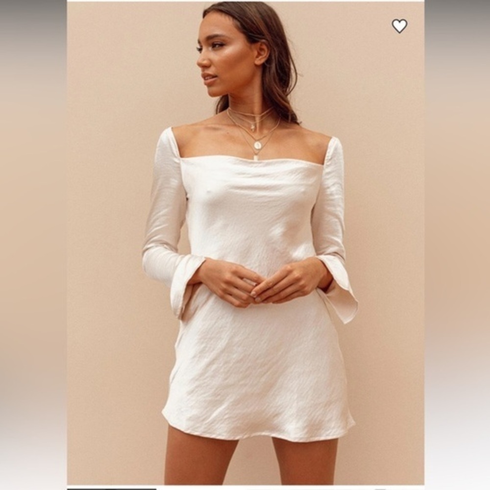 🍸NWT Princess Polly Star Power Dress in Champagne